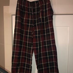 Flannel pants
